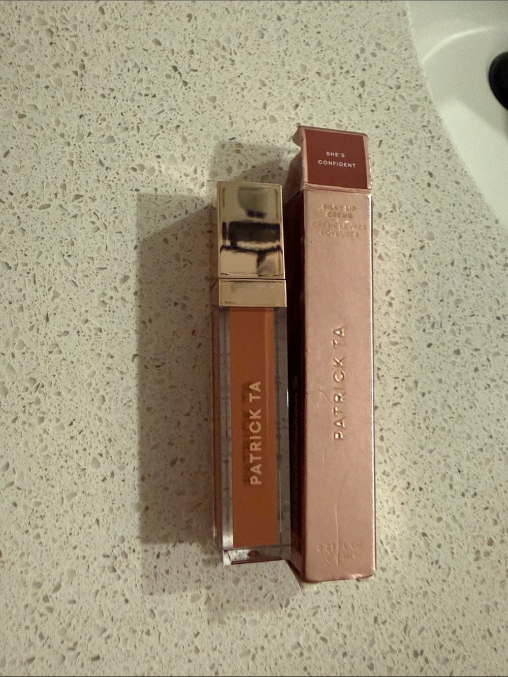 Patrick Ta Liquid Lipstick — shade she’s confident new